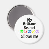 Brittany Walks Design Magnet (Vorderseite/Rückseite)