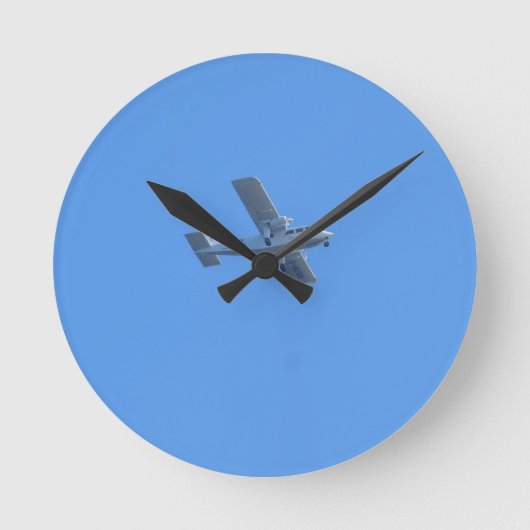 Britten-Norman Islander Runde Wanduhr (Vorderseite)