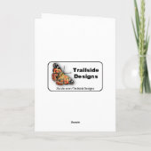 Brittlebush Blume Grußkarte_benutzerdefinierbar Karte (Rückseite)