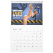 Brittney Powell Button Up Model Fotokalender Kalender (Jan 2027)