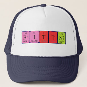 Brittni-Periodenname, der Truckerkappe