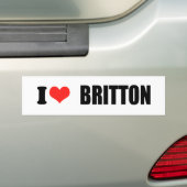 BRITTON 2010 AUTOAUFKLEBER (Auf Auto)