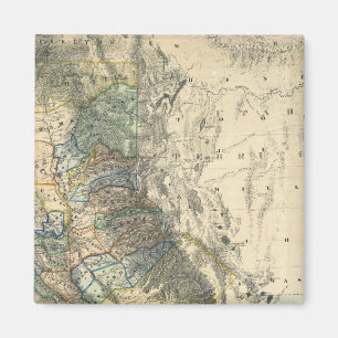 Britton and Rey's Map of California Magnet