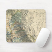 Britton and Rey's Map of California Mousepad (Mit Mouse)