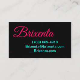 Brixentas Kontaktdaten Visitenkarte