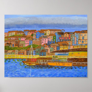 Brixham2 Devon Plakat