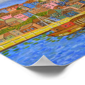 Brixham2 Devon Poster (Ecke)