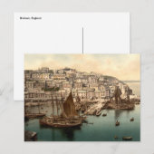 Brixham #1 - England Postkarte (Vorne/Hinten)