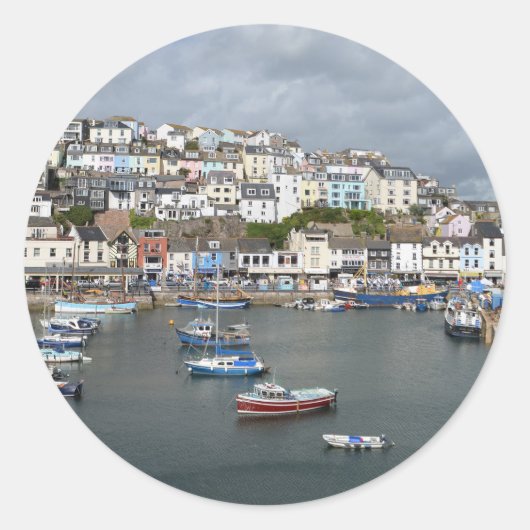 Brixham Bay Stickers (Vorderseite)