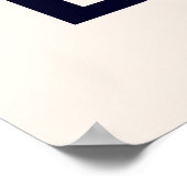 Brixham beach Devon vintage travel poster (Ecke)