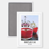 Brixham, Devon, England Magnet (Vorderseite/Rückseite)