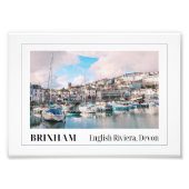 Brixham, Devon Fotodruck (Vorne)