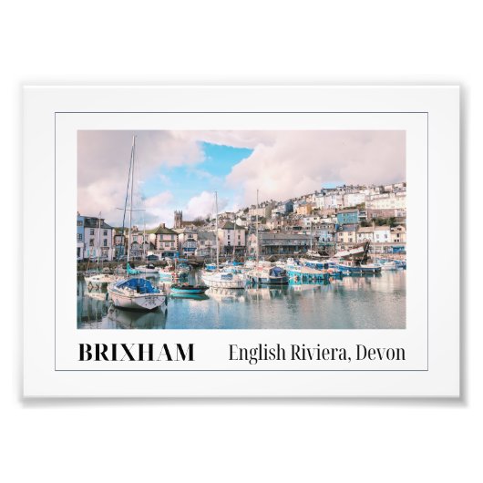Brixham, Devon Fotodruck (Vorne)
