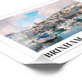 Brixham, Devon Fotodruck (Ecke)