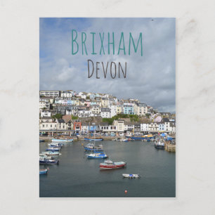 Brixham, Devon Postcard Postkarte