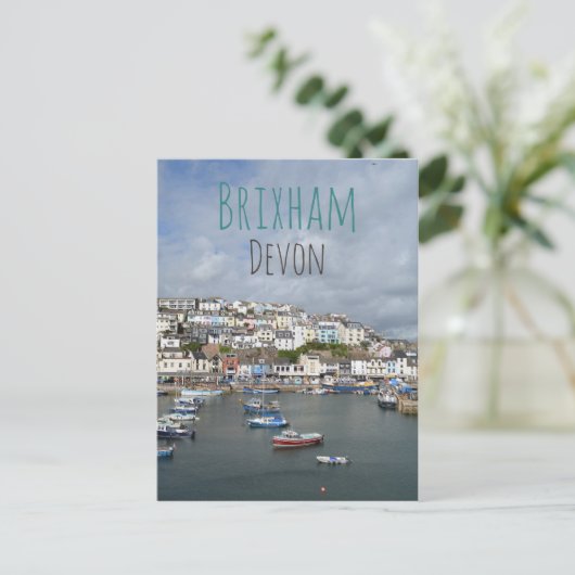 Brixham, Devon Postcard Postkarte (Stehend Vorderseite)