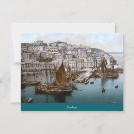 Brixham, England (um 1900) Postkarte