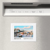 Brixham, englische Riviera, Devon, England Magnet (In Situ (Geschirrspüler))