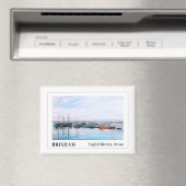 Brixham, englische Riviera, England Magnet (In Situ (Geschirrspüler))