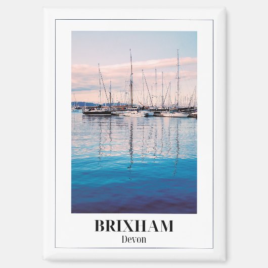 Brixham, English Riviera, Devon, Cornwall Magnet (Vorderseite)
