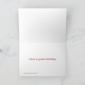 Brixham Hafen-Geburtstags-Karte Karte (Innenseite)