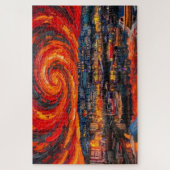 Brixham Harbor: Gallery Edition Solar Vortex Puzzle (Vertikal)