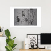 Brixham Harbor Painting Poster (Heimbüro)