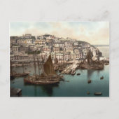 Brixham Harbour, Devon, England c.1895 Postkarte (Vorderseite)