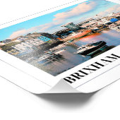 Brixham Harbour, English Riviera, Devon Fotodruck (Ecke)