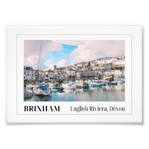 Brixham Harbour, English Riviera, Devon Fotodruck