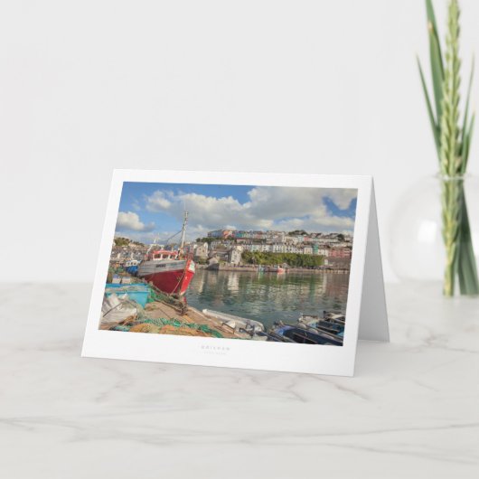 Brixham Karte (Vorderseite)