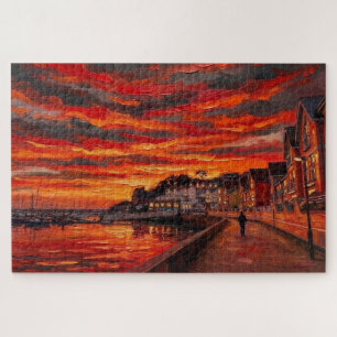 Brixham Sunrise: Galerie-Edition Puzzle