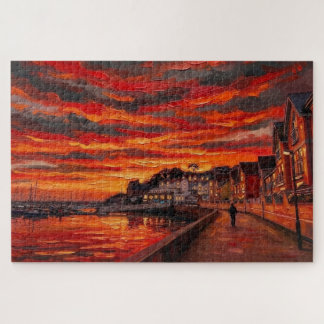 Brixham Sunrise: Galerie-Edition Puzzle