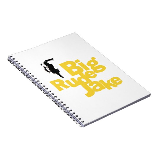 BRJ Logo Spiral Notebook Notizblock (Rechte Seite)