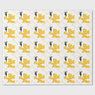 BRJ Skanking Man Logo Wrapping Paper Geschenkpapier