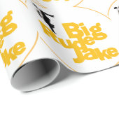 BRJ Skanking Man Logo Wrapping Paper Geschenkpapier (Rolleneckpunkt)
