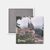 Brno-Magnet Magnet (Vorderseite/Rückseite)