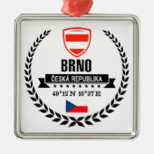 Brno Ornament Aus Metall (Vorne)