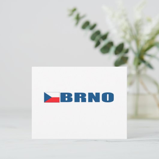 Brno Postkarte (Stehend Vorderseite)