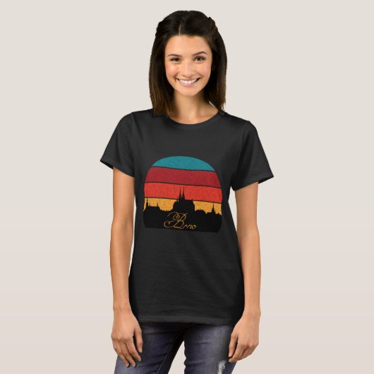 Brno-Silhouette T-Shirt (Vorne ganz)