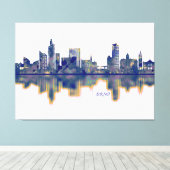 Brno Skyline Leinwanddruck (Insitu (Holzboden))