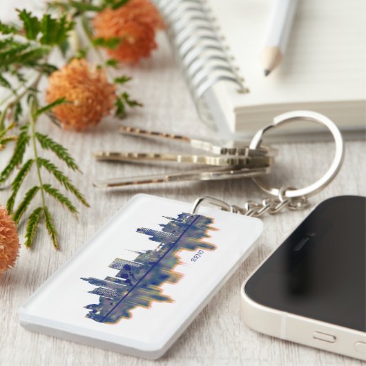 Brno Skyline Schlüsselanhänger (Vorderseite rechts)