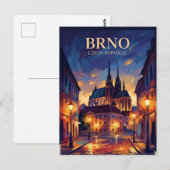 Brno Tschechien Postkarte (Vorne/Hinten)