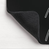 Bro Brah Niedliches Strichmännchen für Videospiele Mousepad (Ecke)