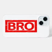 Bro-Briefmarke Case-Mate iPhone Hülle (Rückseite (Horizontal))