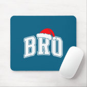 Bro Claus Christmas Matching Family Xmas Pajama Br Mousepad (Mit Mouse)