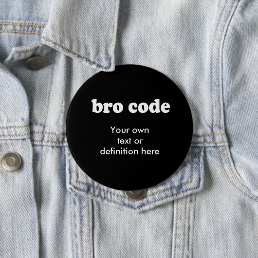 BRO CODE BUTTON (Beispiel)