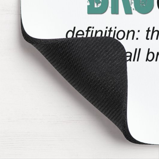 Bro Code Mousepad (Ecke)