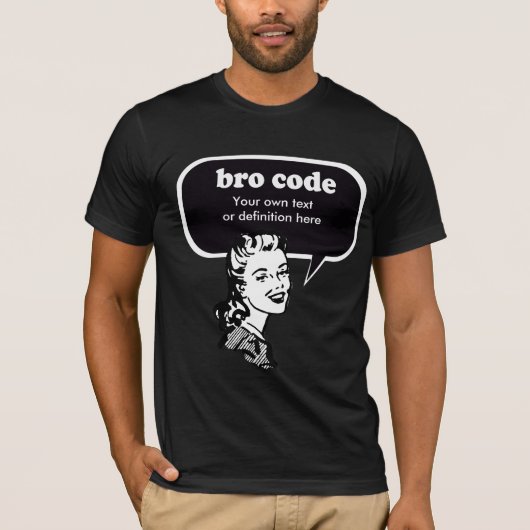 BRO CODE T-Shirt (Vorderseite)