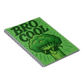 Bro Cool Broccoli-Notebook Notizblock (Rechte Seite)